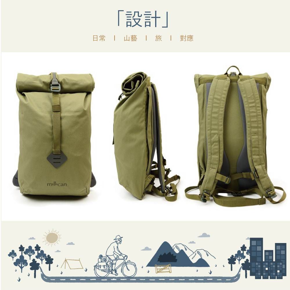 MILLICAN - SMITH THE ROLL PACK 15L